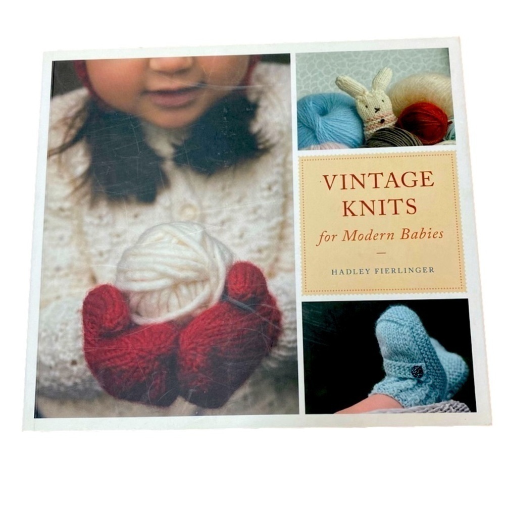 VINTAGE Knits for Modern Babies by Hadley Fierlinger Book - Picture 1 of 4